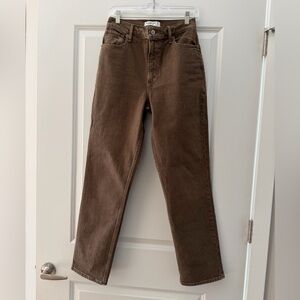 Abercrombie & Fitch 90’s Straight Ultra High Rise Curve Love Jean